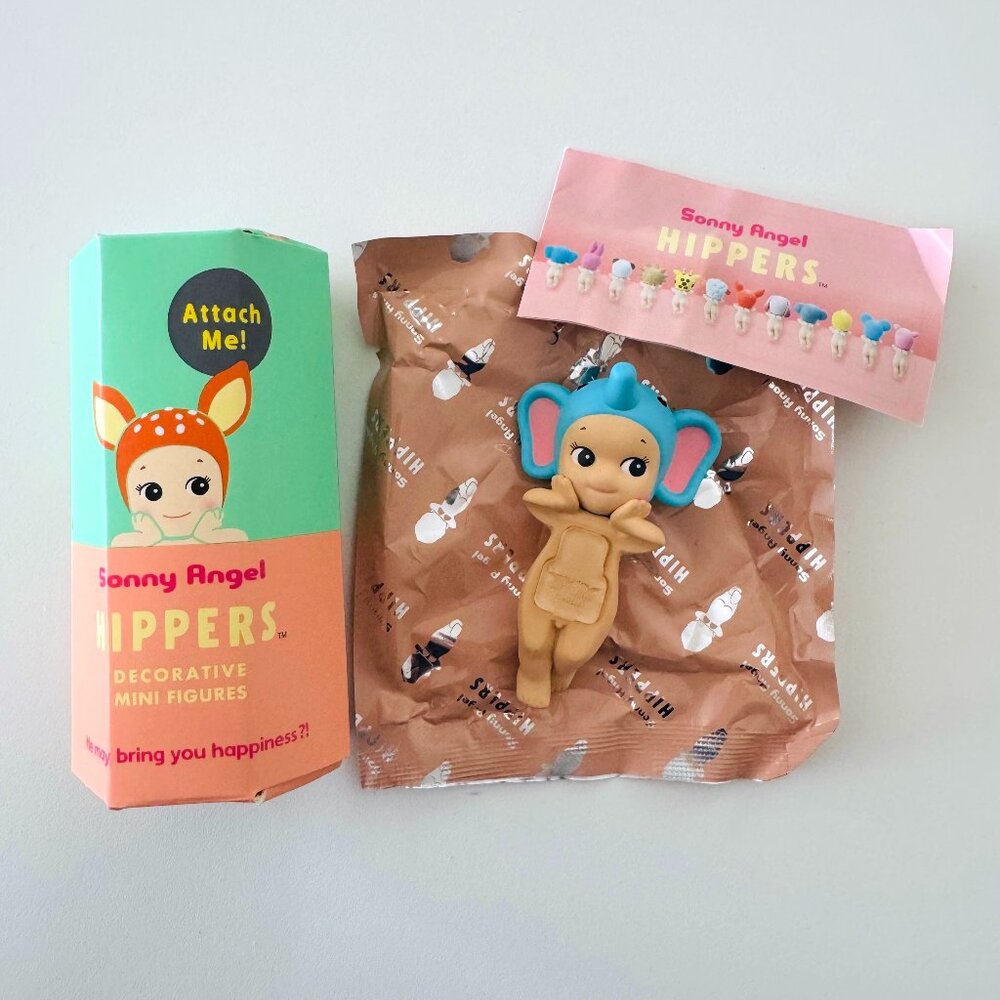 NWT Sonny Angel Hippers Mini Figure - Elephant Sonny Angel